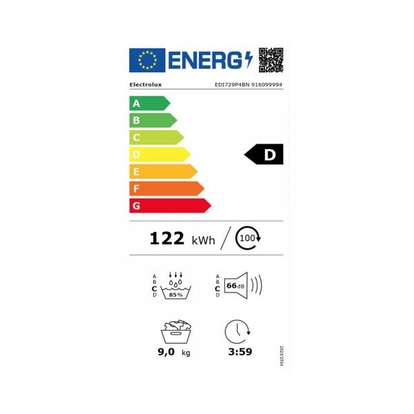 M�quina de Secar Roupa ELECTROLUX EDI729P4BN