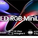 TV HISENSE 100" 100UXQ (RGB MiniLED - 4K - Smart TV - 252 cm)