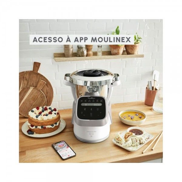 Rob� de Cozinha MOULINEX Companion Pro HF850810