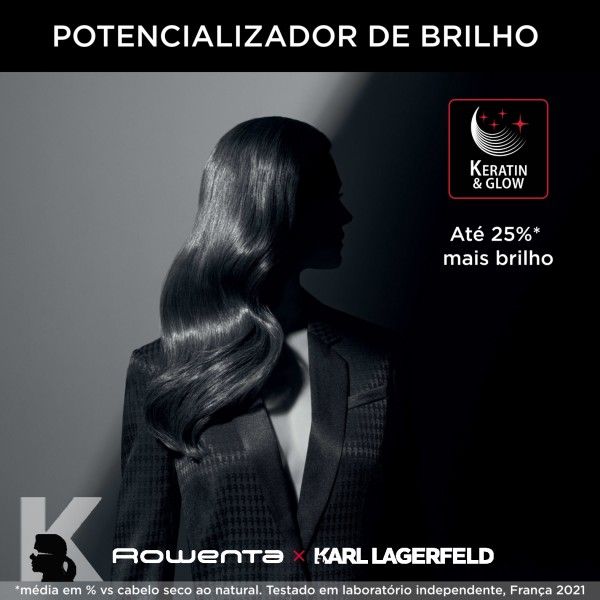 ESCOVA MODELADORA ROWENTA X KARL LAGERFELD K/ PRO STYLIST CF961LF0