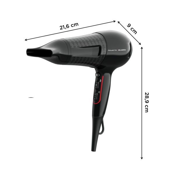 SECADOR DE CABELO ROWENTA X KARL LAGERFELD POWERLINE CV591LF0