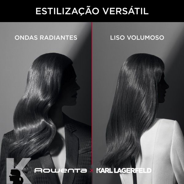 ESCOVA MODELADORA ROWENTA X KARL LAGERFELD K/ PRO STYLIST CF961LF0