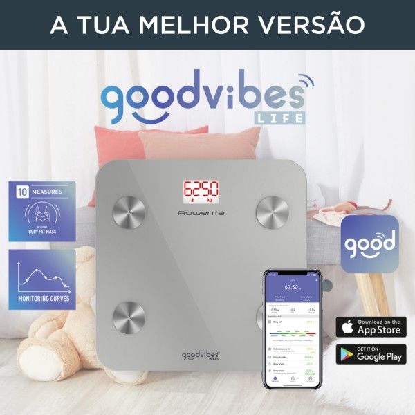 Balan�a Digital Rowenta Goodvibes Life BR9600S1