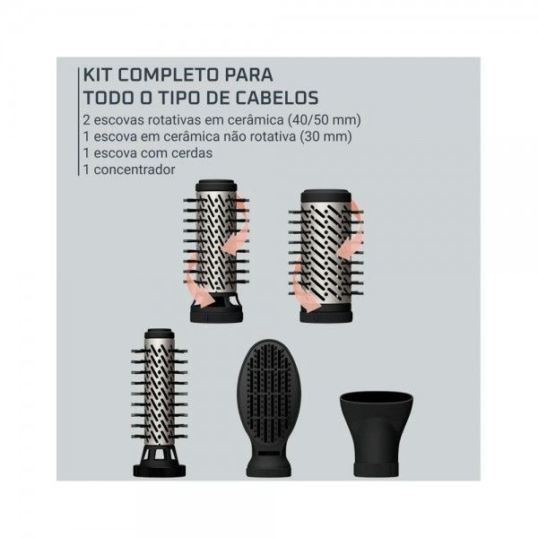 Escova Rotativa ROWENTA Brush Activ UB9540F0