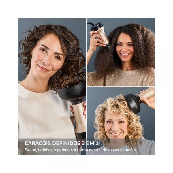 Secador de Cabelo ROWENTA Curl Harmony CV7D30E0