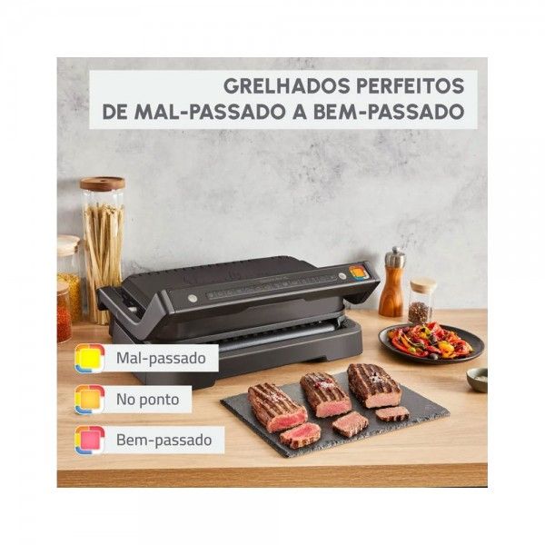 Grelhador MOULINEX Optigrill 4 em 1 XL GI784810 Grelhador MOULINEX Optigrill 4 em 1 XL GI784810