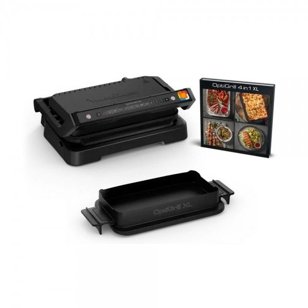 Grelhador MOULINEX Optigrill 4 em 1 XL GI784810 Grelhador MOULINEX Optigrill 4 em 1 XL GI784810