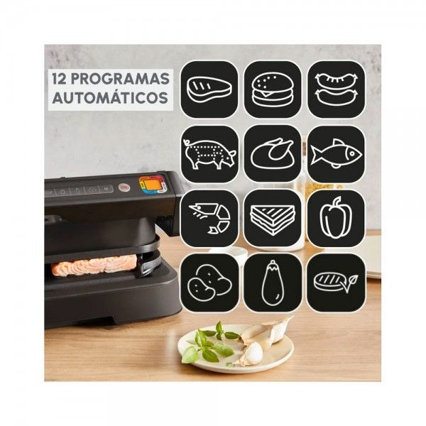 Grelhador MOULINEX Optigrill 4 em 1 XL GI784810 Grelhador MOULINEX Optigrill 4 em 1 XL GI784810
