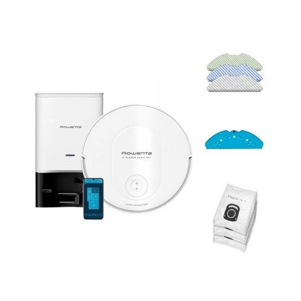 Aspirador Robot ROWENTA X-Plorer Serie 70+ Animal & Allergy RR8497WH