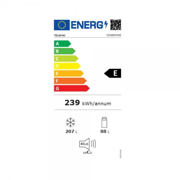 Frigor�fico Combinado TELEFAC CO38NFXDE
