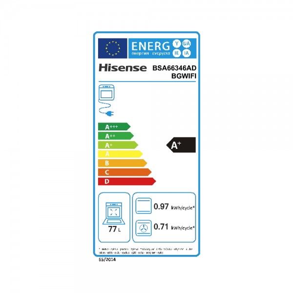Forno HISENSE BSA66346ADBGWIFI