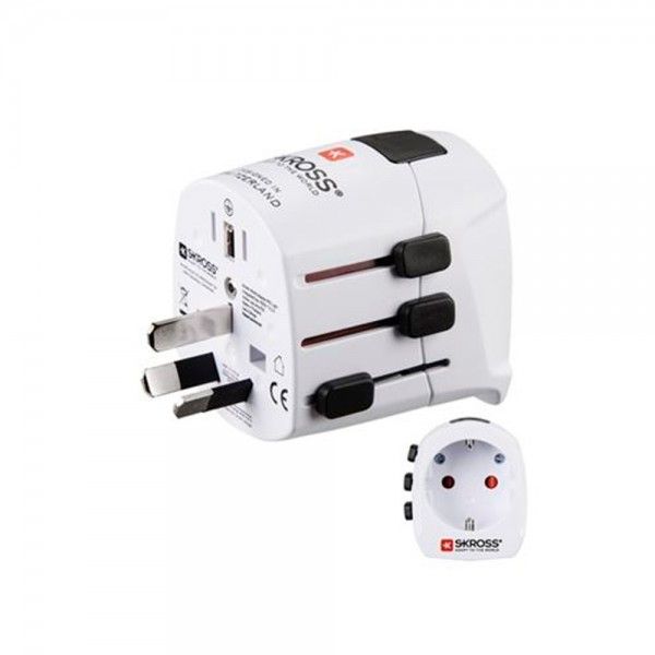 Adaptador de corrente HAMA World Travel Pro Light