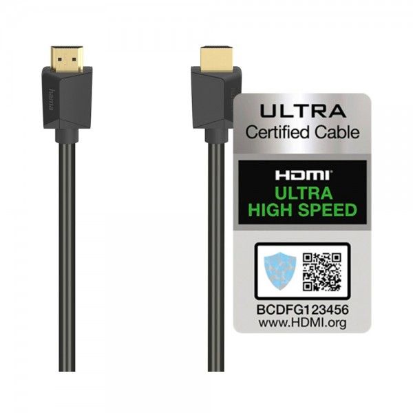 Cabo HDMI 8K HAMA 00205242 2m
