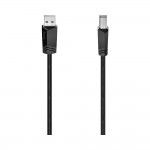 Cabo USB HAMA 2.0 USB-A M / USB-B M, 3m
