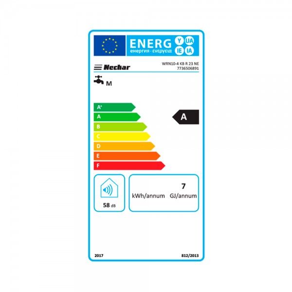 Esquentador NECKAR WRN10-4 KB R NAT Esquentador NECKAR WRN10-4 KB R NAT