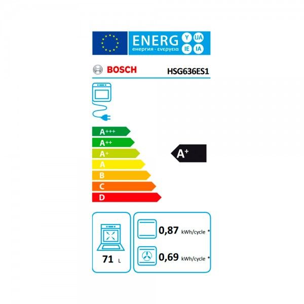 Forno BOSCH HSG636ES1