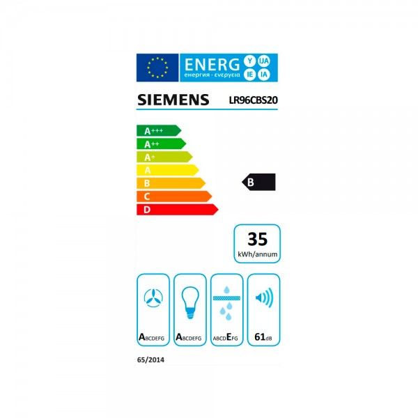 Exaustor de Teto SIEMENS LR96CBS20