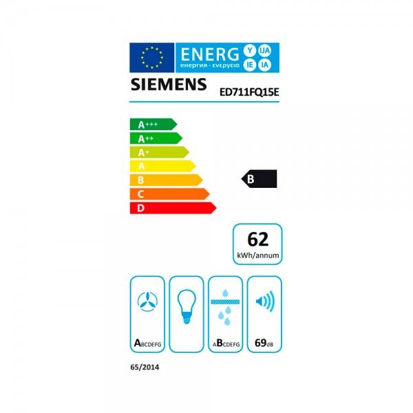 Placa de Indu��o com ventila��o SIEMENS ED711FQ15E