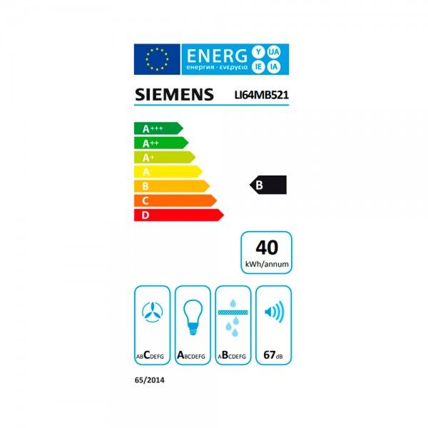 Exaustor Telesc�pico SIEMENS LI64MB521