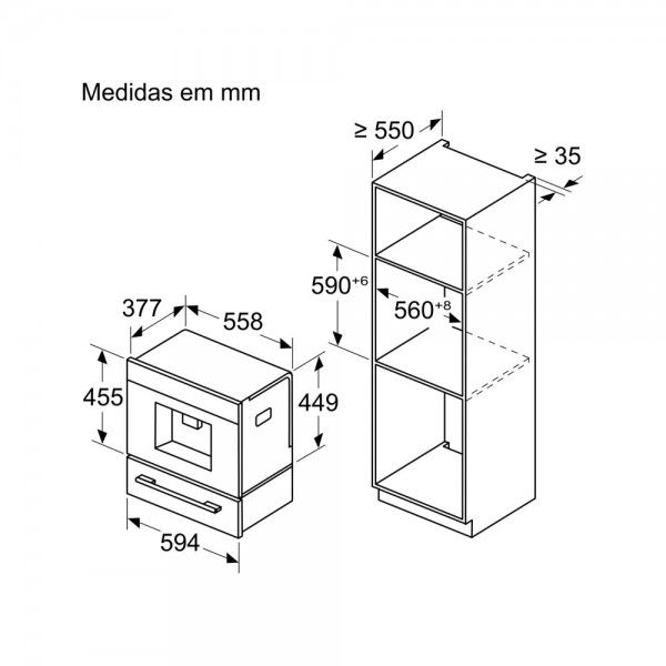 Máquina de Café de Encastre SIEMENS CT718L1B0 Máquina de Café de Encastre SIEMENS CT718L1B0