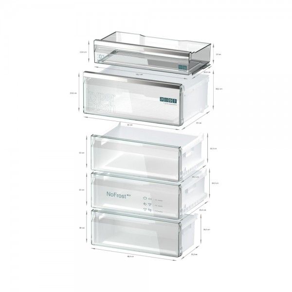 Frigor�fico Combinado SIEMENS KG49NAICT