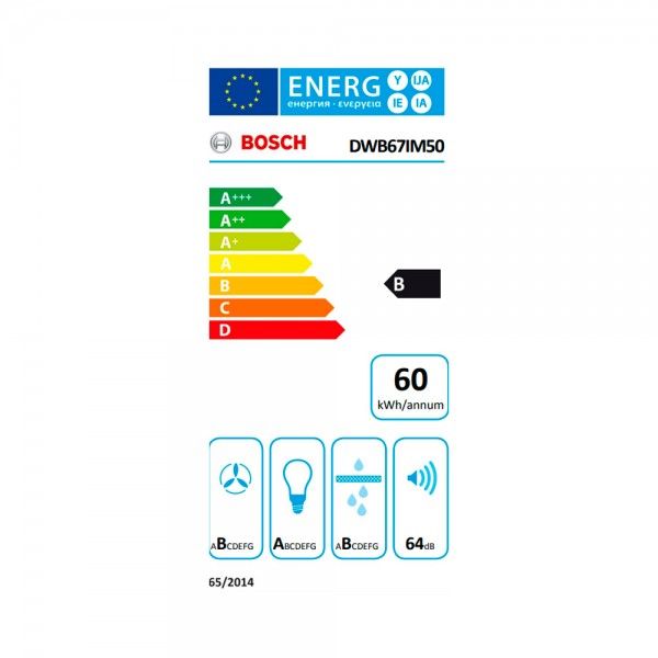 Exaustor Bosch DWB67IM50