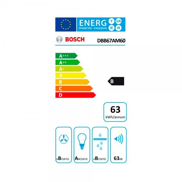 Exaustor BOSCH DBB67AM60