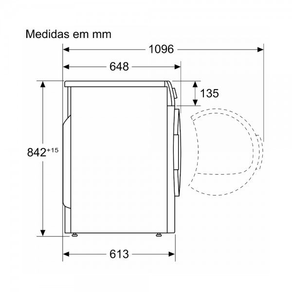 M�quina de Secar Roupa BOSCH WQG233D0ES