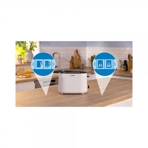 Torradeira BOSCH MyMoment TAT2M121 Torradeira BOSCH MyMoment TAT2M121