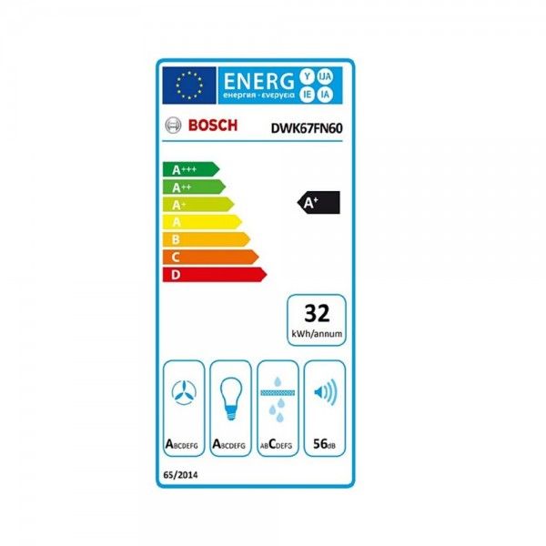 Exaustor BOSCH DWK67FN60