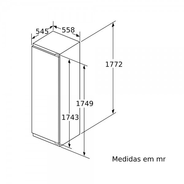 ARCA VERTICAL DE ENCASTRE BOSCH GIN81VEE0