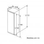ARCA VERTICAL DE ENCASTRE BOSCH GIN81VEE0