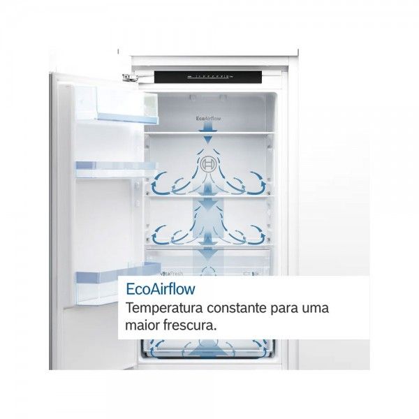 Frigorífico Combinado de Encastre BOSCH KIV87NSE0 Frigorífico Combinado de Encastre BOSCH KIV87NSE0