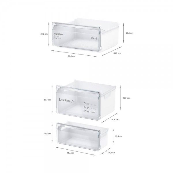 Frigorífico Combinado de Encastre BOSCH KIV87NSE0 Frigorífico Combinado de Encastre BOSCH KIV87NSE0