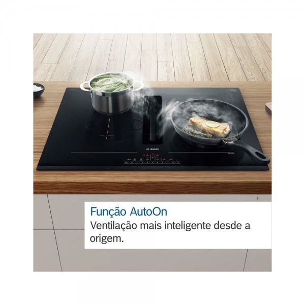 Placa de Indu��o com Exaustor BOSCH PVQ731H26E
