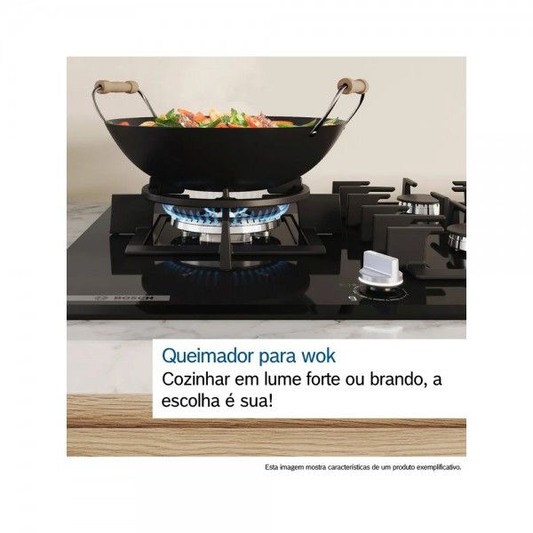 Placa a G�s BOSCH Serie 6 PPQ7A6I40