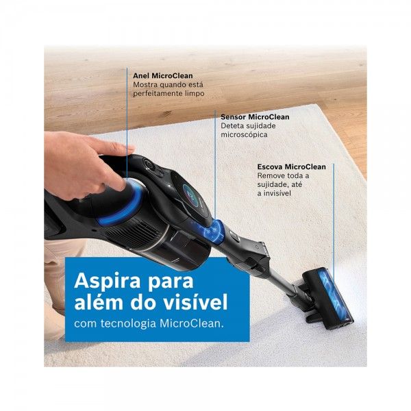 Aspirador Vertical BOSCH BCS1051POW Unlimited 10