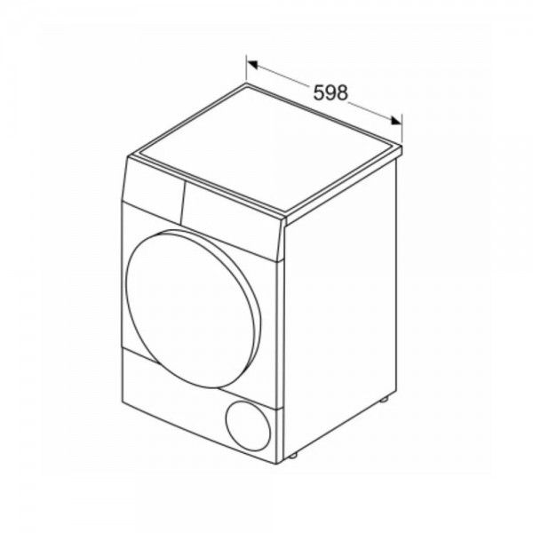 Máquina de Secar Roupa BOSCH WTR83200ES Máquina de Secar Roupa BOSCH WTR83200ES