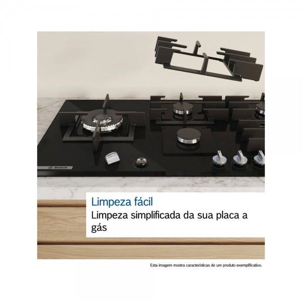 Placa a G�s BOSCH Serie 6 PCS7A5I90