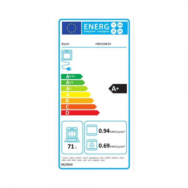 Forno BOSCH HBG536ES4