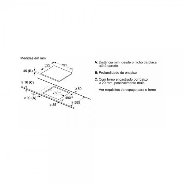 Placa de vitrocer�mica BALAY 3EB785LQ