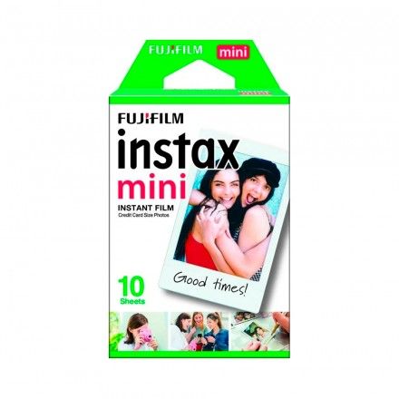 Carga FUJIFILM Colorfilm Instax Mini 10 folhas