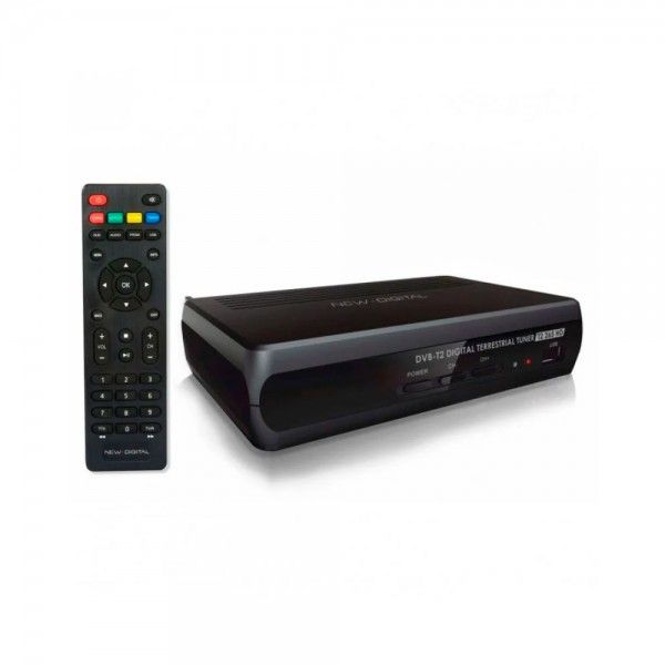 Receptor TDT NEW DIGITAL T2 265 HD DVB-T2