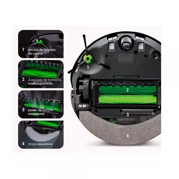 Rob� Aspirador iRobot Roomba Combo j7
