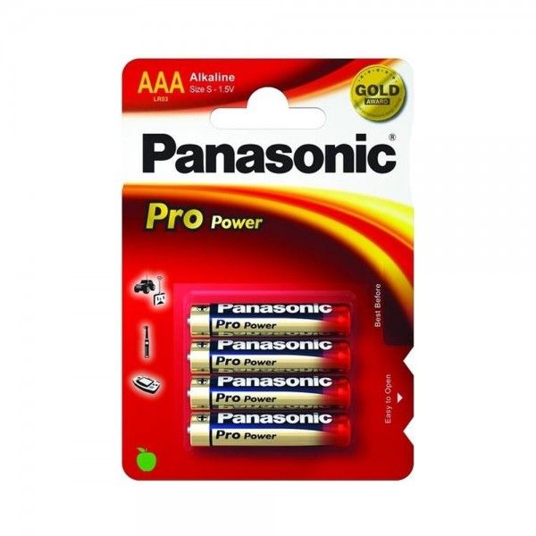 Pilhas PANASONIC LR03PPG
