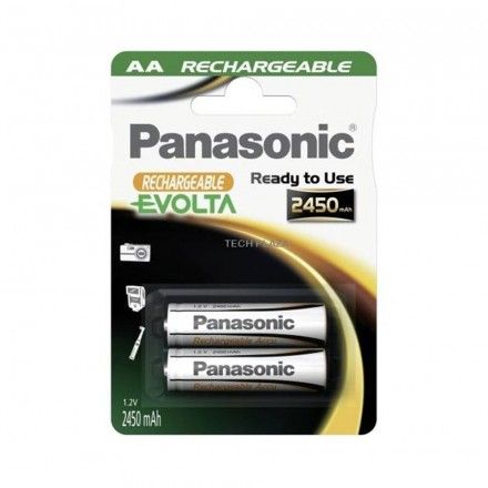 Pilhas Recarreg�veis 2450Mah Panasonic HHR3XXE2BC