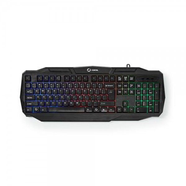 Teclado Gaming com Fios Nedis GKBD100BKUS