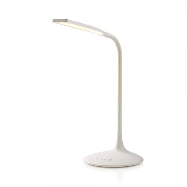 L�mpada de Mesa LED NEDIS LTLG3M1WT2