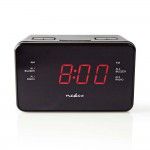 R�dio Despertador NEDIS CLAR002BK