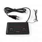 R�dio Despertador NEDIS CLAR002BK